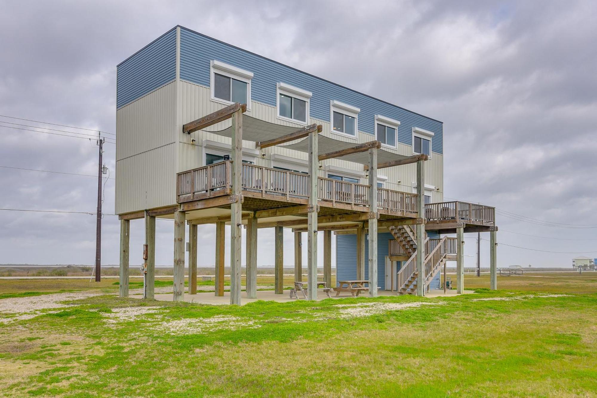 Ocean-View Surfside Home With Boardwalk To Beach! サーフサイド・ビーチ エクステリア 写真
