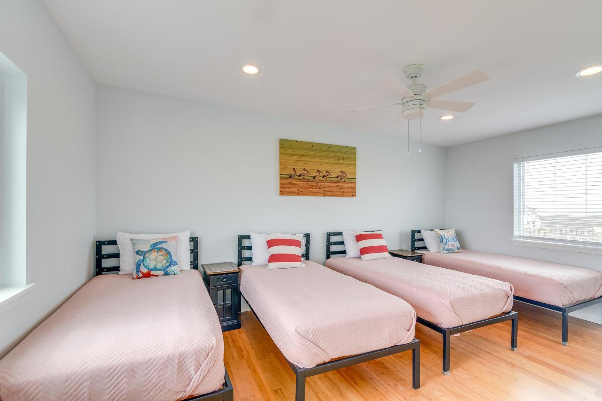 Ocean-View Surfside Home With Boardwalk To Beach! サーフサイド・ビーチ エクステリア 写真